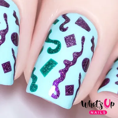 Confetti Nails - How To - thesassylife