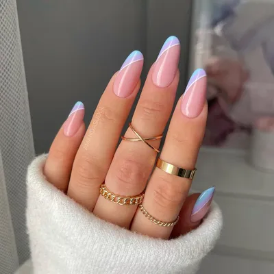 Маникюр / Черно-белый косой френч | Nails by Chernetsova | Дзен