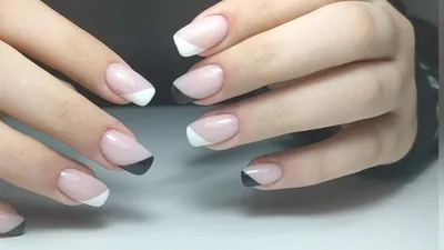 Малиновый косой френч...ну... - Маникюр Педикюр Киев Nails | Facebook