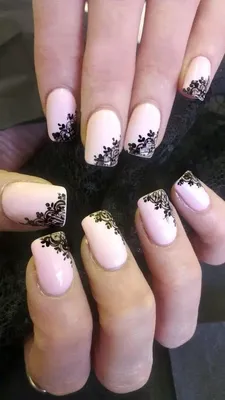 45+ Lace Nail Designs | Art and Design | Lace nail design, Lace nails, Lace  nail art