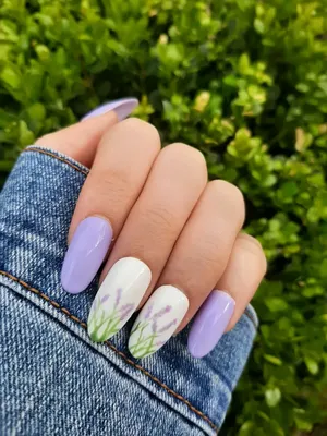 Nail Art Chrome Powder-Lavender Mirror Nails – Vettsy