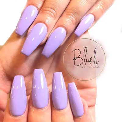 Summer nail art ideas to rock in 2021 : Dark Lavender French Tip Nails