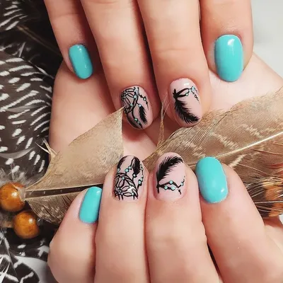 Pin by Татьяна К on Ловец снов ногти | Disney nails, Nail art, Nail designs