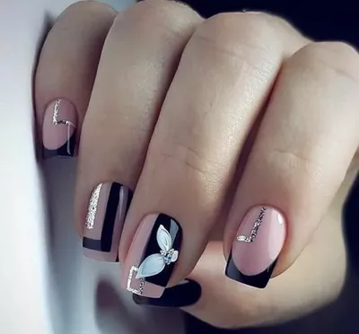 Любовь². Стильный маникюр для квадратной формы ногтей | Stylish nails,  Stylish nails art, Acrylic nails