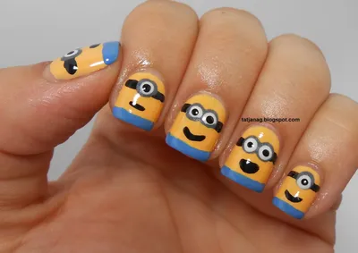 Minions Nails - Beauty of the suns