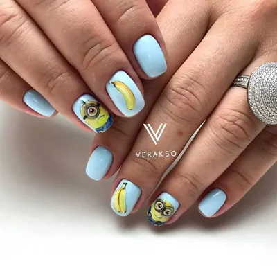 Minions Movie Nails - Seasonails