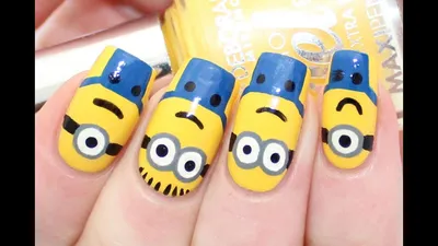 Minion Nail Art Ideas | POPSUGAR Beauty