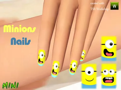 Halloween Nail Pattern Minions 🍌 | Gallery posted by Pstudio.nails | Lemon8