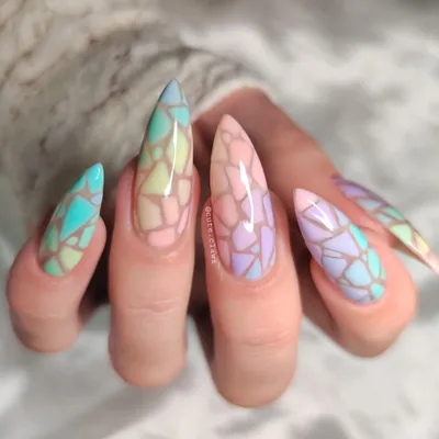 Mosaic Nail Art – Polished Inka