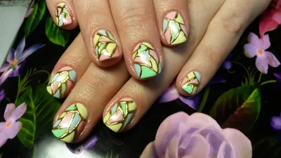 Whats Up Nails - Mosaic Stencils