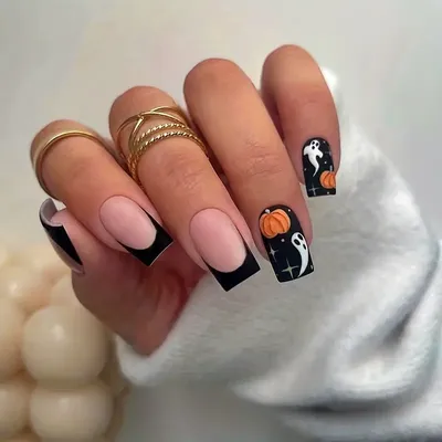 Pin by La Beba Fashion on Nails | Halloween acrylic nails, October nails,  Holloween nails