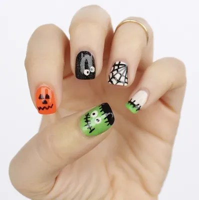 40 Cute Halloween Nail Designs : Shimmery Spider Web Stiletto Nails I Take  You | Wedding Readings | Wedding Ideas | Wedding Dresses | Wedding Theme