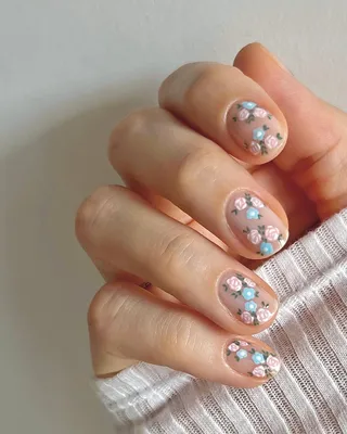 40 Easy Summer Nail Art to Inspire You | Soft nails, Vintage nails,  Airbrush nails