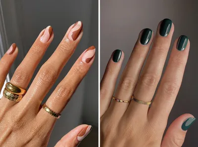 Актуальный осенний маникюр 2021-2022: модные тренды и фото новинки |  Manicure, Nails, Long nails