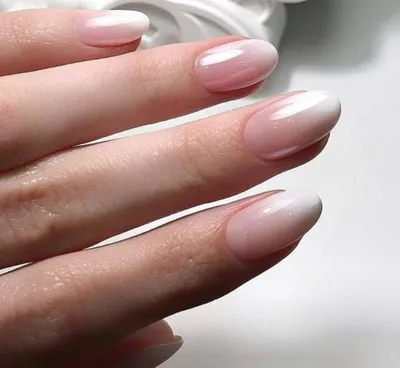 Статьи :: Прозрачный маникюр гель лаком и не только | Short pink nails,  Nails, Manicure