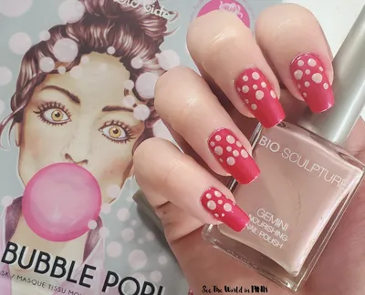 Double Bubble | Gloss Medium Oval Press-On Nails – RevelNailEU