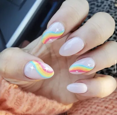 21 Cute Rainbow Nail Designs to Wear This Summer | Glamour