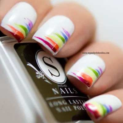 These candy color rainbow nails are perfect for pride - Good Morning America