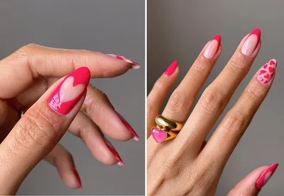 Модный маникюр 2023 на весну - розовые ногти стали трендом - идеи с фото