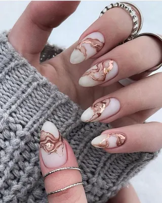 Золотой маникюр 2024-2025, модные ногти с золотом, фото ledysoveti.ru |  Stylish nails, Stylish nails art, Gel nails