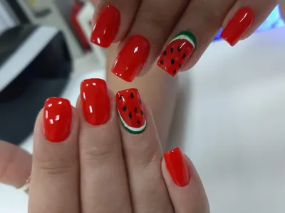 Ivanna Nails - Лето — это сезон фруктов, фрукты, так скажем, в тренде! Ну а  как же без тренда сезона на ногтях? Вы сделали дизайн с арбузами? Не ваш  фрукт? А вот