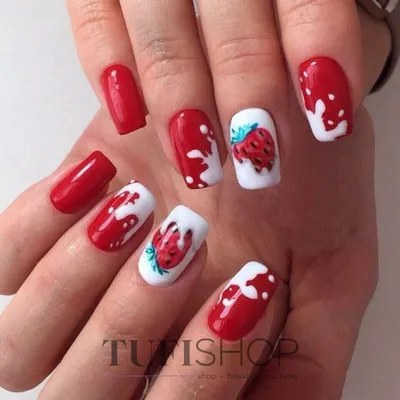 Fashion Nails, слайдер-дизайн, W73 - Фрукты. Паутинка за 100 руб купить в  интернет-магазине KOKETKA Beauty Shop