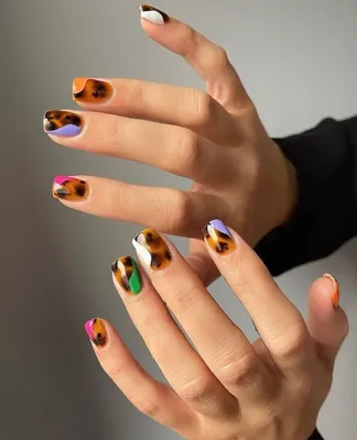 маникюр с леопардовым принтом | Nail art, Nails, Beauty