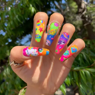 Lisa or Lena Nails 💅💜 - YouTube