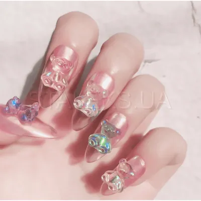 маникюр 🧸 | Manicure, New year's nails, Short nail designs