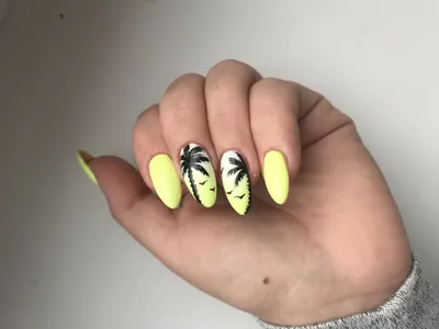 Маникюр. Дизайн ногтей - Лето, пальмы и песок | Facebook
