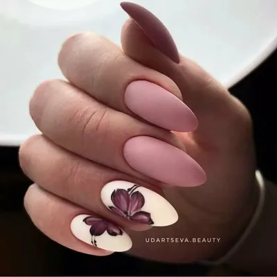 Маникюр с цветами | Nails | Дзен