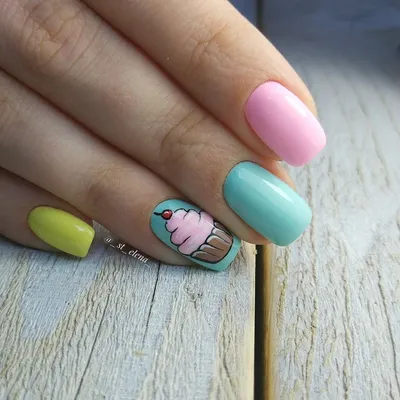 Pin by Geri Georgieva on Quick Saves | Birthday nails, Nail designs, Nails