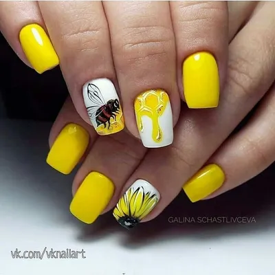 25 Best Yellow Ombre Nails with Designs to Try in 2023 | Ombre nails,  Sunflower nails, Ombre acrylic nails