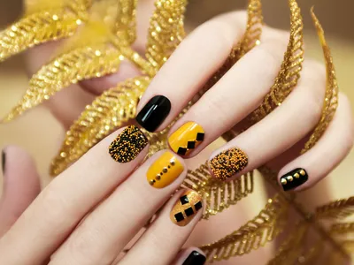 Наклейки для ногтей Aliexpress 3D Fashion Gold Peacock Feather Nail Art  Stickers, Nail Art Decals Decoration Tools (XF6057) - «Как поймать перо жар- птицы? (фото на ноготках)» | отзывы