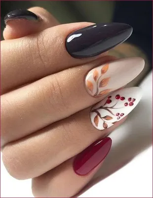 3D лазерные наклейки для ногтей, наклейки, Летние черные листья,  абстрактный дизайн лица, самоклеящиеся Слайдеры для дизайна ногтей,  голографическая Татуировка NFCJ060 | AliExpress