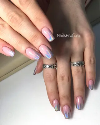 Коррекция растушёвка дизайн втиркой \"Призма\" - Студия красоты \"NailsProfi\"