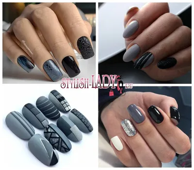 13 Gray Nail Polish Ideas That Are Anything But Gloomy