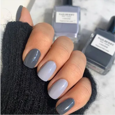 40+ Grey French Tip Nails: Modern Take On A Classic