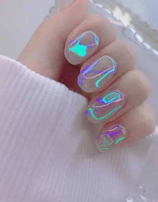 Aurora Nails: секреты красоты самого трендового дизайна года и способы его  создания