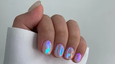 Aurora Nails: секреты красоты самого трендового дизайна года и способы его  создания