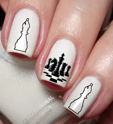 Chess Nail Art by BazingaDeBruceNinja on DeviantArt