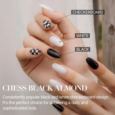 chessboard nails | Lisbeth L.'s (themakeupleague) Photo | Beautylish