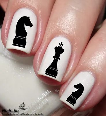 Chess Nail Art!! ♟️ - YouTube