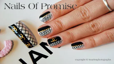 CHANEL 🖤 NAILS.. so hot 🔥!!!! : r/NailArt