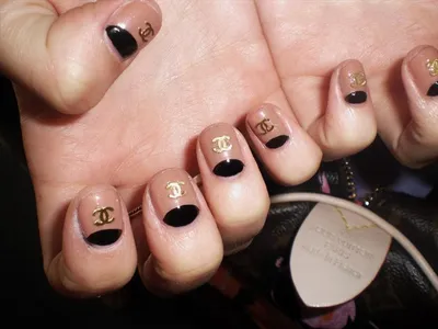 ideas Chanel nails design | Gallery posted by rain_nailart | Lemon8