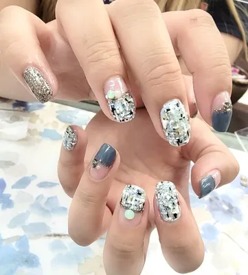 CHANEL NAILS USING MODELONES POLYGEL | Designer Nails - YouTube