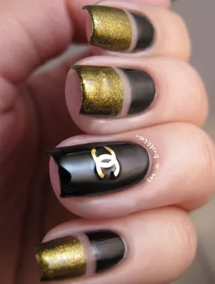 Chanel inspired Nails by KiraSTFD on DeviantArt