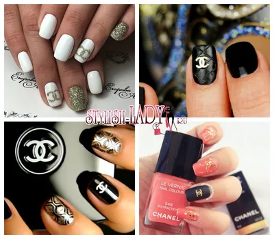 black nails/ Chanel bling | Nea R.'s Photo | Beautylish