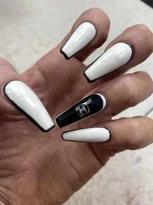 Inspired by Chanel nails... - Nails For You on North Queen | Facebook