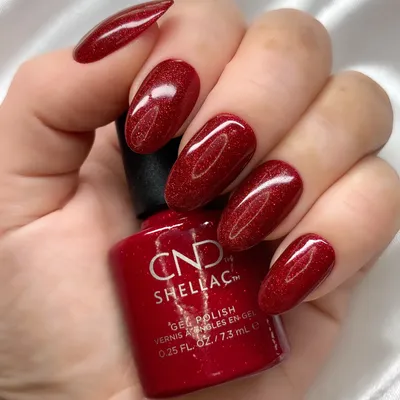 CND™ SHELLAC ™ manicure on these beautiful natural nails😍 #naturalnails  #glitternails – Mel's Nail Co
